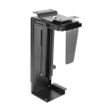Techly ICA-CS 66 support pour unité centrale Support de CPU sous le bureau Noir