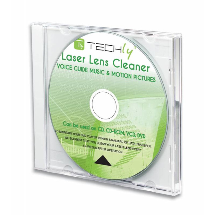 Techly ICA-CD-DVD cartouche de nettoyage