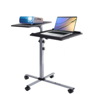 Techly ICA-TB TPM-2 Support de livres Supports de Laptop Noir, Argent