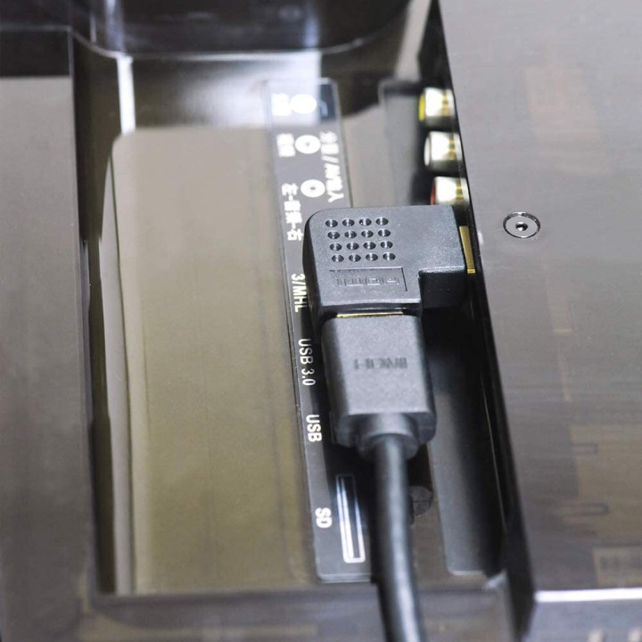 Techly HDMI M/F Noir