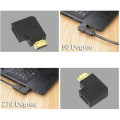 Techly HDMI M/F Noir