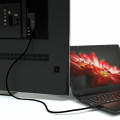 Techly HDMI M/F Noir