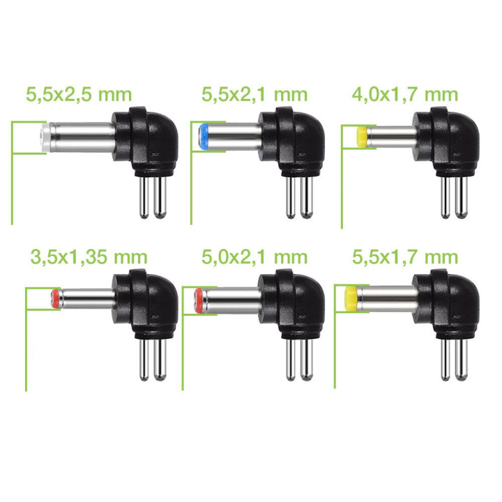 Techly IPW-NTS1500G2 adaptateur de puissance & onduleur Intérieure 18 W Noir