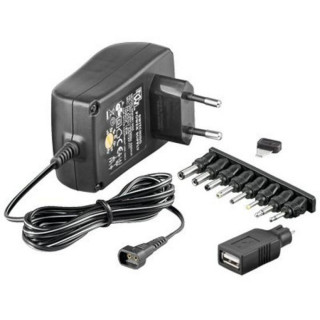 Techly IPW-NTS2250G adaptateur de puissance & onduleur Intérieure 27 W Noir