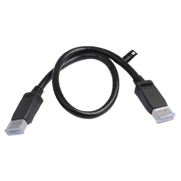Techly ICOC DSP-A14-005 câble DisplayPort 0,5 m Noir