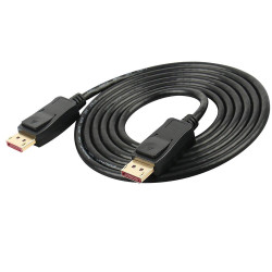 Techly ICOC DSP-A14-020NT câble DisplayPort 2 m Noir