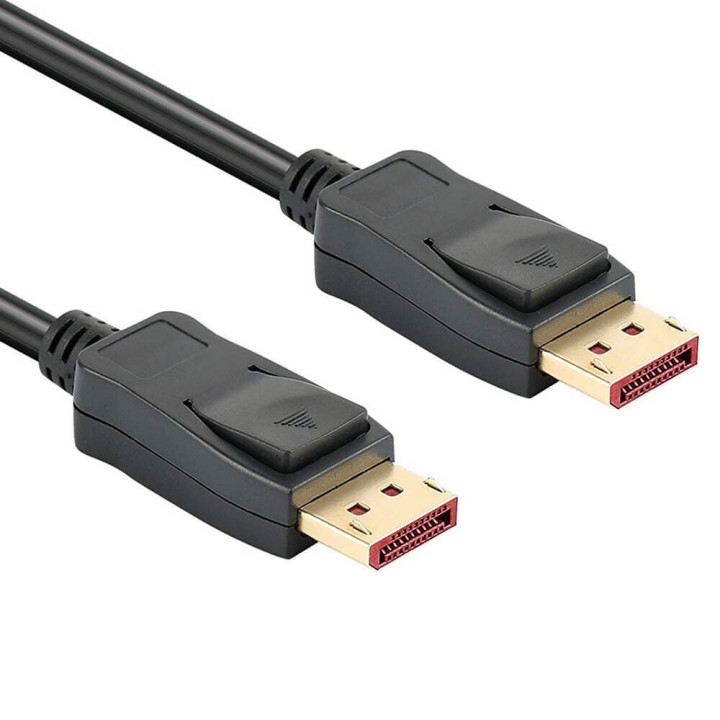 Techly ICOC DSP-A14-050NT câble DisplayPort 5 m Noir