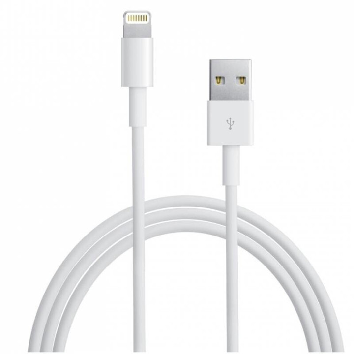 Techly USB - Lightning 1m Blanc