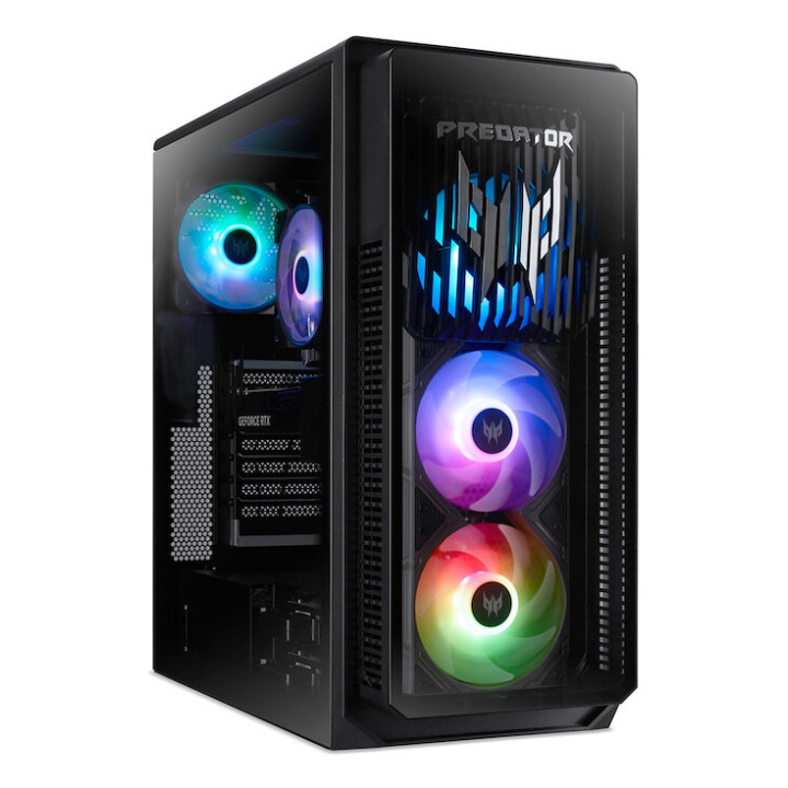 Acer Predator PO5-660 Intel Core Ultra 7 265F 64 Go DDR5-SDRAM 1 To SSD NVIDIA GeForce RTX 5080 Windows 11 Home Bureau PC Noir