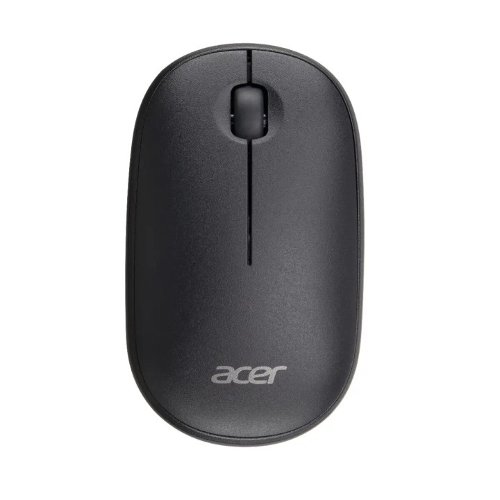 Acer Wireless Bubble Mouse - AMR100 Black (Retail pack) souris Universel Ambidextre RF sans fil Optique 1600 DPI