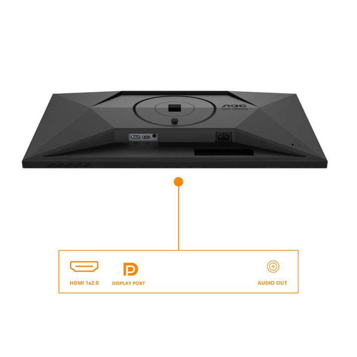 AOC G4 Q27G4XFAD écran plat de PC 68,6 cm (27") 2560 x 1440 pixels Noir, Gris