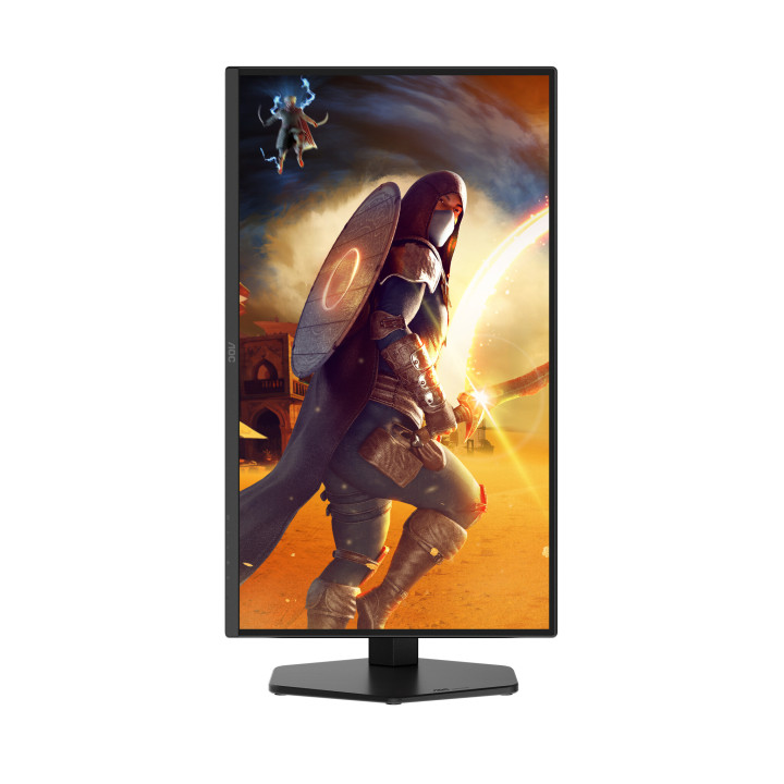 AOC G4 Q25G4SR écran plat de PC 62,2 cm (24.5") 2560 x 1440 pixels Quad HD LED Noir, Rouge
