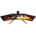 AOC G4 CU34G4/69 écran plat de PC 86,4 cm (34") 3440 x 1440 pixels Noir, Rouge