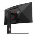 AOC G4 CU34G4/69 écran plat de PC 86,4 cm (34") 3440 x 1440 pixels Noir, Rouge