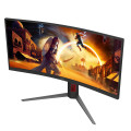 AOC G4 CU34G4/69 écran plat de PC 86,4 cm (34") 3440 x 1440 pixels Noir, Rouge