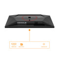 AOC G4 24G4HA écran plat de PC 60,5 cm (23.8") 1920 x 1080 pixels Full HD LED Noir, Rouge