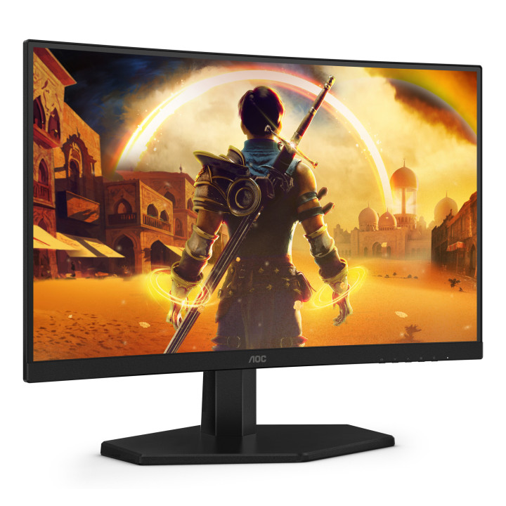AOC G4 C24G42E écran plat de PC 59,9 cm (23.6") 1920 x 1080 pixels Full HD LED Noir, Rouge