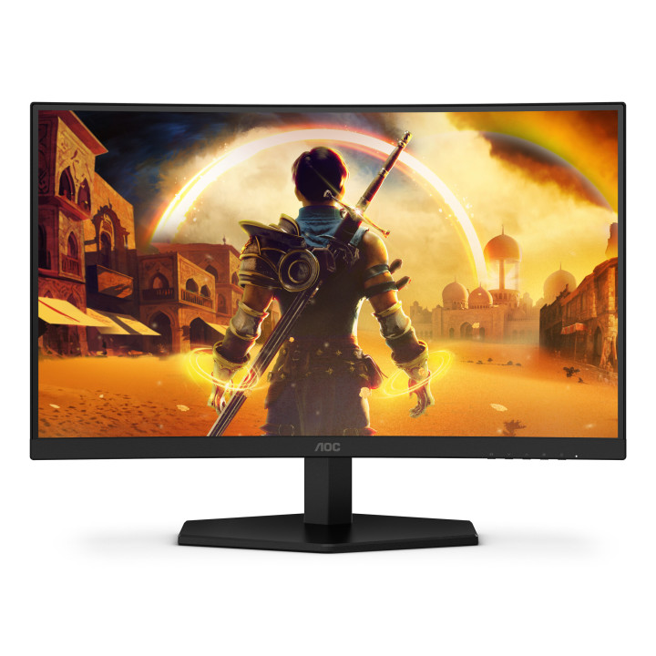 AOC G4 C24G42E écran plat de PC 59,9 cm (23.6") 1920 x 1080 pixels Full HD LED Noir, Rouge