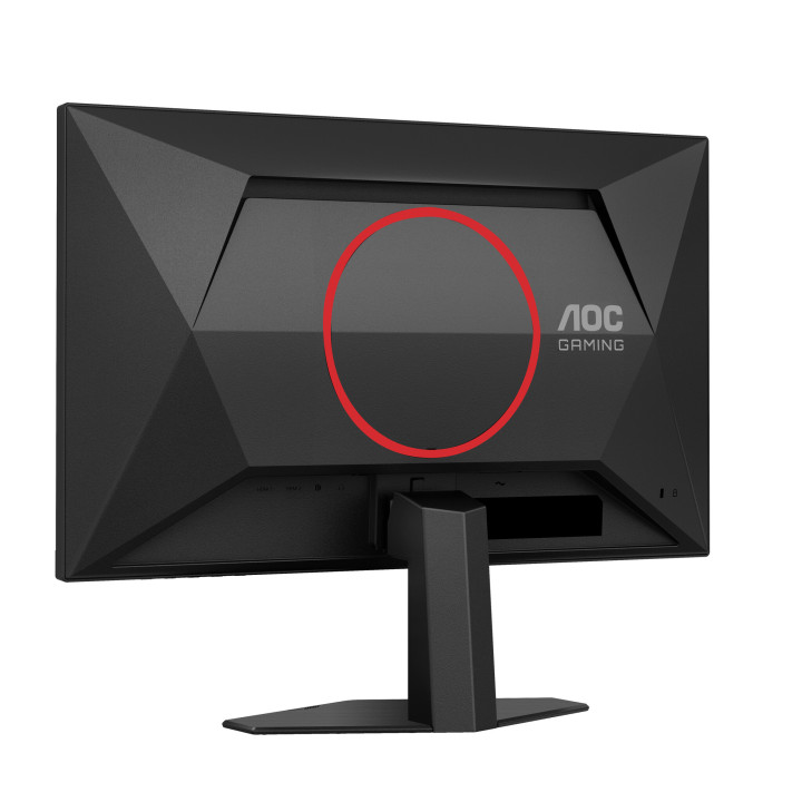 AOC G4 24G4HREAD écran plat de PC 60,5 cm (23.8") 1920 x 1080 pixels Noir, Rouge