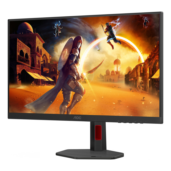 AOC G4 Q27G4ZRAD écran plat de PC 68,6 cm (27") 2560 x 1440 pixels Noir, Rouge