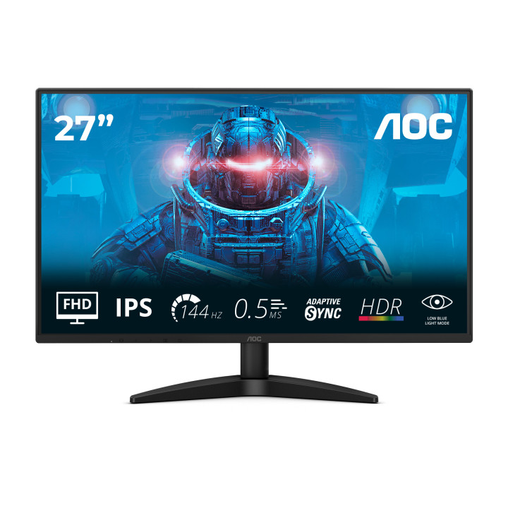 AOC 27B36X/69 écran plat de PC 68,6 cm (27") 1920 x 1080 pixels Noir