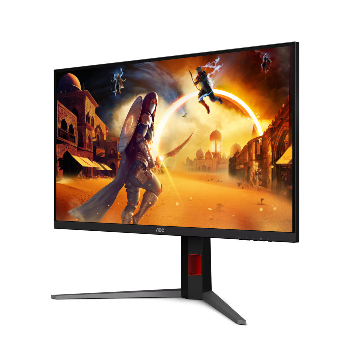 AOC G4 U32G4U écran plat de PC 80 cm (31.5") 3840 x 2160 pixels 4K Ultra HD Noir, Rouge