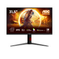AOC G4 U32G4U écran plat de PC 80 cm (31.5") 3840 x 2160 pixels 4K Ultra HD Noir, Rouge