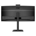 AOC CU34E4CW/75 écran plat de PC 86,4 cm (34") 3440 x 1440 pixels Noir