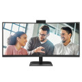 AOC CU34E4CW/75 écran plat de PC 86,4 cm (34") 3440 x 1440 pixels Noir