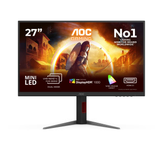 AOC G4 U27G4XM écran plat de PC 68,6 cm (27") 3840 x 2160 pixels 4K Ultra HD LED Noir, Rouge