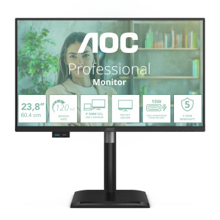 AOC 24P4CV écran plat de PC 60,5 cm (23.8") 1920 x 1080 pixels Full HD LED Noir