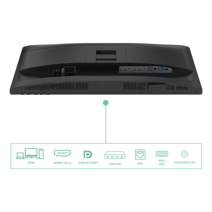 AOC 24P4CV écran plat de PC 60,5 cm (23.8") 1920 x 1080 pixels Full HD LED Noir