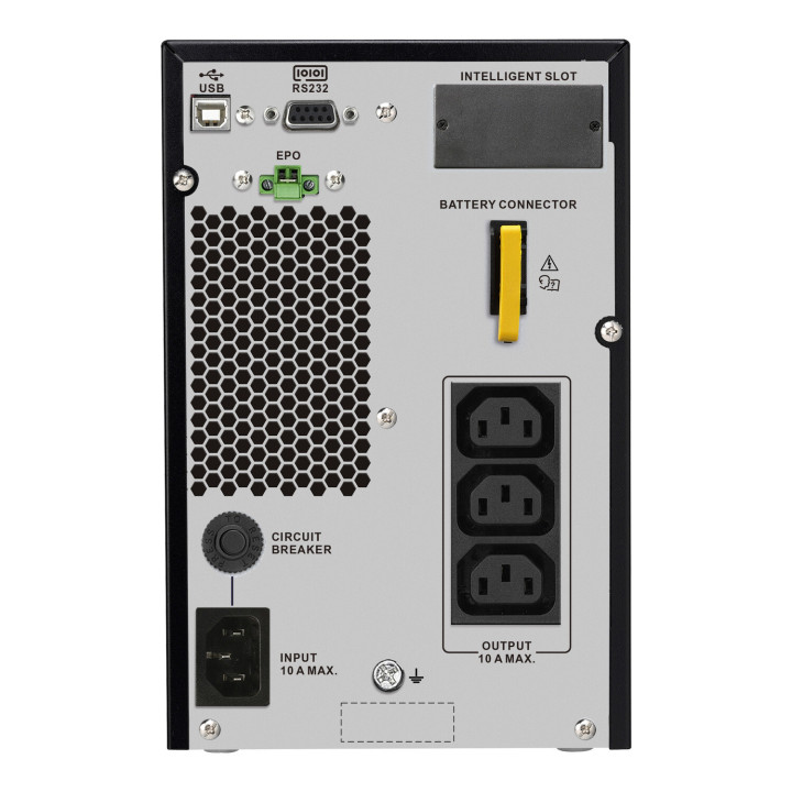 APC SRV1KI-E alimentation d'énergie non interruptible Double-conversion (en ligne) 1 kVA 900 W 3 sortie(s) CA