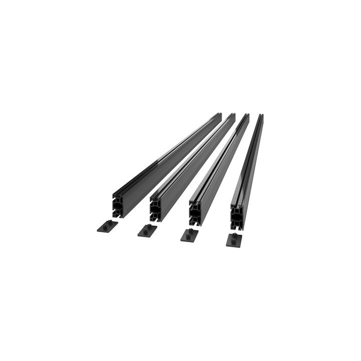 APC Confinement NetShelter - Profilé d'assemblage recoupable - 2536mm - lot de 4 - noir - Professionnels
