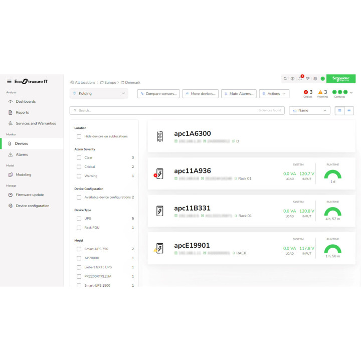 Schneider Electric Subscription, Ecostruxure IT Expert, 3 years, Digital, Remote monitoring and man