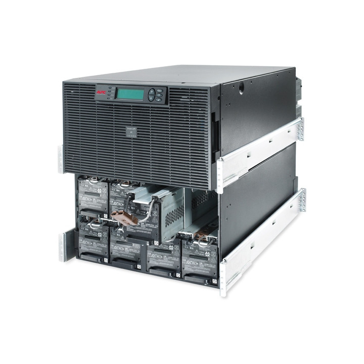APC Smart-UPS On-Line alimentation d'énergie non interruptible Double-conversion (en ligne) 15 kVA 12000 W 8 sortie(s) CA