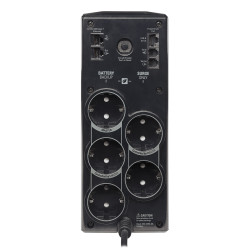 APC Back-UPS Pro alimentation d'énergie non interruptible Interactivité de ligne 0,9 kVA 540 W 5 sortie(s) CA