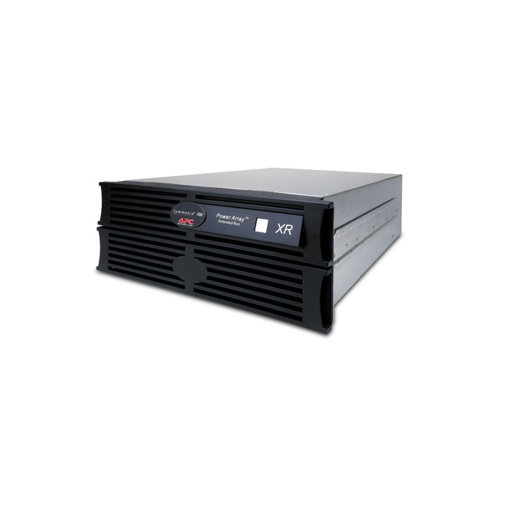 APC Symmetra, montage en rack, châssis XR avec 2 SYBT2 extensible jusqu’à 4 220/-240 V