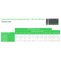 APC Easy UPS batterie 24VCC montage rail DIN pour Easy UPS 24VCC /24VCC 10A / 20A