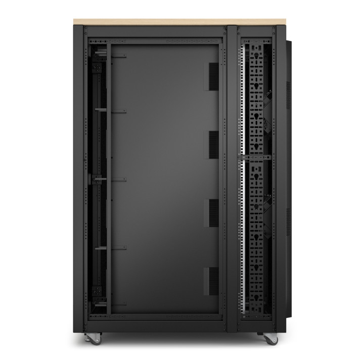 APC NetShelter - Rack informatique insonorisé - 32U - Finition Erable