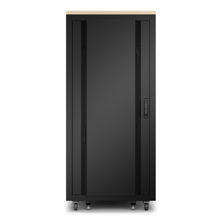 APC NetShelter - Rack informatique insonorisé - 32U - Finition Erable