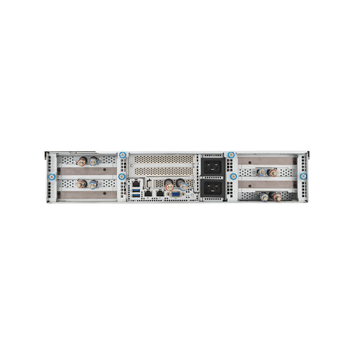 ASUS 90SF0251-M004X0 serveur barebone Intel C741 Rack (2 U) Noir, Acier