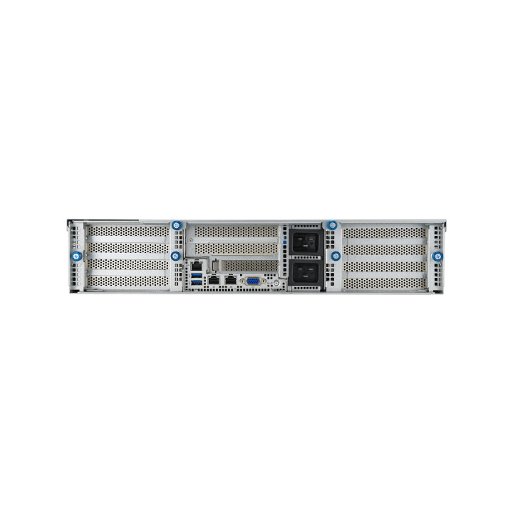 ASUS 90SF0251-M004X0 serveur barebone Intel C741 Rack (2 U) Noir, Acier
