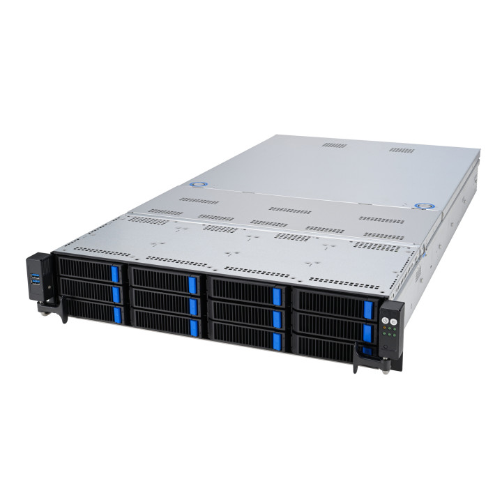 ASUS RS720A-E12-RS12 Socket SP5 Rack (2 U) Gris