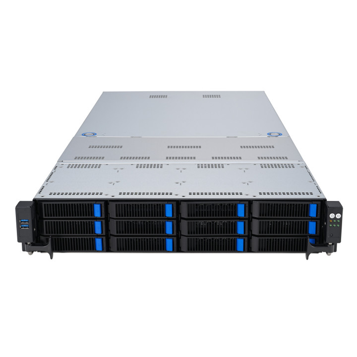 ASUS RS720A-E12-RS12 Socket SP5 Rack (2 U) Gris