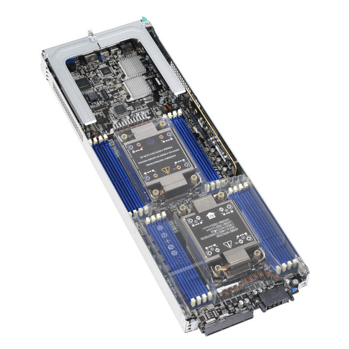 ASUS RS720Q-E11-RS8U Intel C741 LGA 4677 (Socket E) Rack (2 U) Noir, Argent