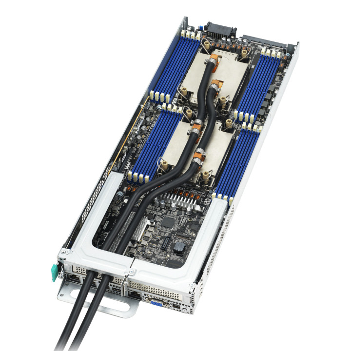 ASUS RS720Q-E11-RS8U Intel C741 LGA 4677 (Socket E) Rack (2 U) Noir, Argent