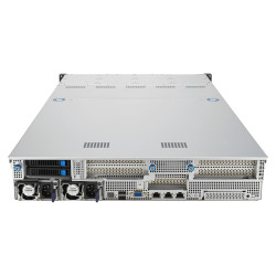 ASUS RS521A-E12-RS12U Socket SP5 Rack (2 U) Noir, Argent