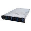 ASUS RS521A-E12-RS12U Socket SP5 Rack (2 U) Noir, Argent