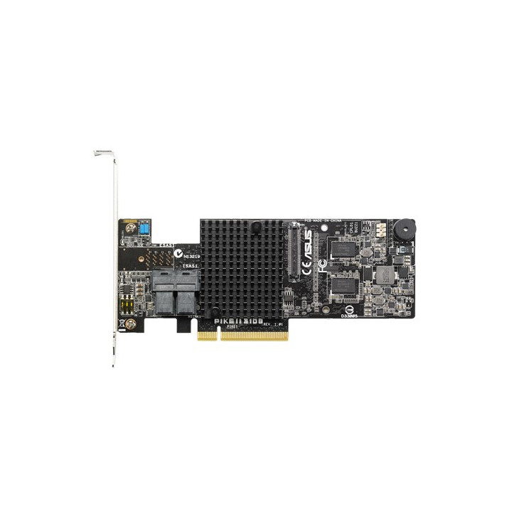 ASUS PIKE II 3108-8i-16PD/2G contrôleur RAID PCI Express x2 3.0 12 Gbit/s